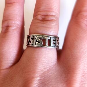 Sterling Silver "sisters" Ring